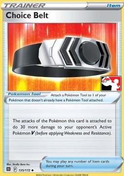 Choice Belt - Play! Pokémon Prize Pack Series Two #135
