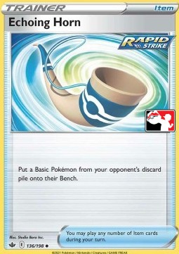 Echoing Horn Play! Pokémon Prize Pack Series Two #136