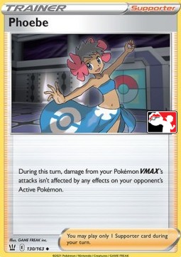 Phoebe Play! Pokémon Prize Pack Series Two #130