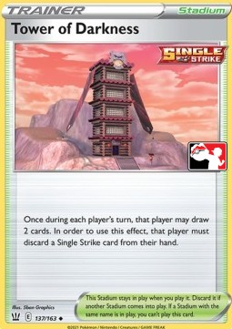 Tower of Darkness Play! Pokémon Prize Pack Series Two #137