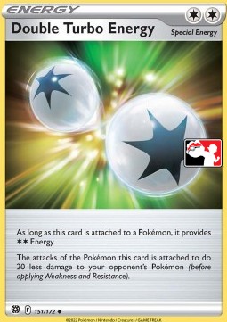 Double Turbo Energy - Play! Pokémon Prize Pack Series Two #151