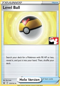 Level Ball Play! Pokémon Prize Pack Series Two #129