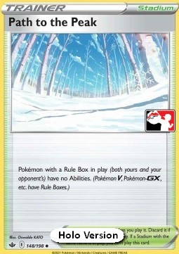 Path to the Peak Play! Pokémon Prize Pack Series Two #148