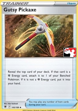 Gutsy Pickaxe - Play! Pokémon Prize Pack Series Three #145