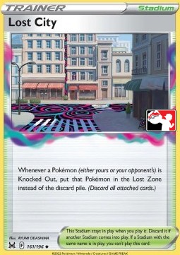 Lost City Play! Pokémon Prize Pack Series Three #161