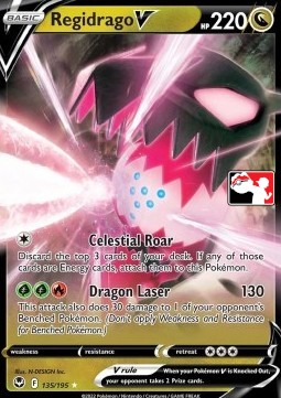 Regidrago V Play! Pokémon Prize Pack Series Three #135