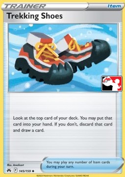 Trekking Shoes - Play! Pokémon Prize Pack Series Three #145