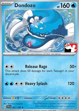 Dondozo - Play! Pokémon Prize Pack Series Three #061