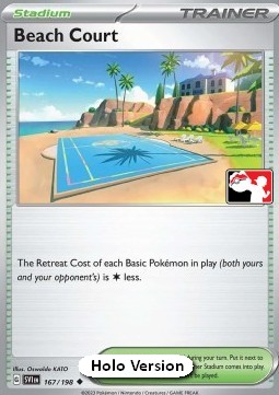 Beach Court Play! Pokémon Prize Pack Series Three #167