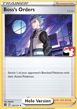 Boss's Orders - Cyrus Play! Pokémon Prize Pack Series Three #132