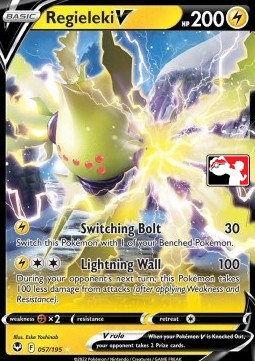 Regieleki V Play! Pokémon Prize Pack Series Four #057