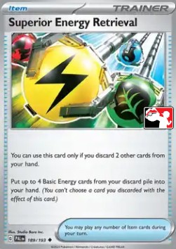 Superior Energy Retrieval - Play! Pokémon Prize Pack Series Four #189