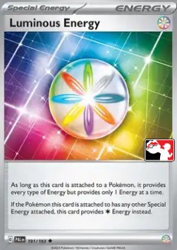 Luminous Energy - Play! Pokémon Prize Pack Series Four #191