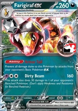 Farigiraf ex Play! Pokémon Prize Pack Series Five #108