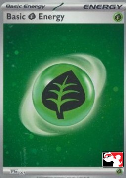 Basic Grass Energy Play! Pokémon Prize Pack Series Five #001