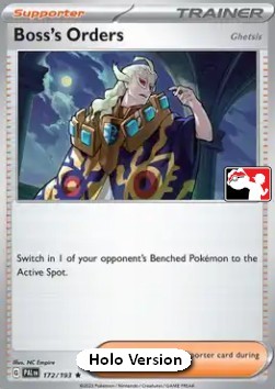 Boss's Orders - Ghetsis Play! Pokémon Prize Pack Series Five #172