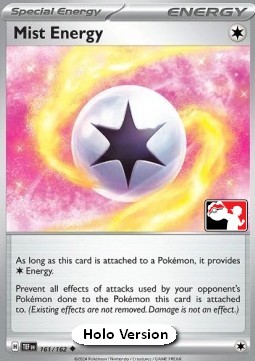 Mist Energy Play! Pokémon Prize Pack Series Five #161