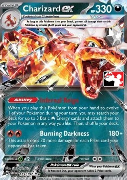 Charizard ex Play! Pokémon Prize Pack Series Six #125