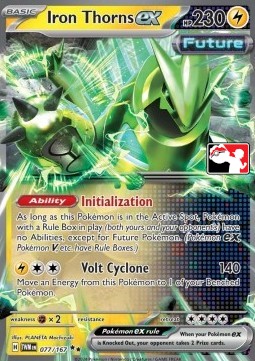 Iron Thorns ex Play! Pokémon Prize Pack Series Six #077