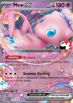 Mew ex Play! Pokémon Prize Pack Series Six #151
