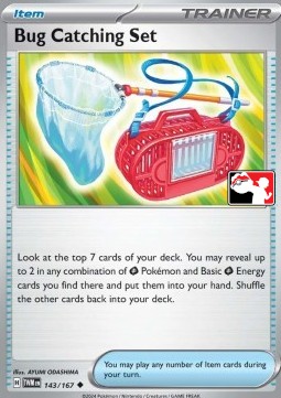 Bug Catching Set Play! Pokémon Prize Pack Series Six #143