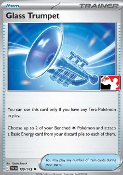 Glass Trumpet - Play! Pokémon Prize Pack Series Six #135