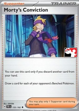 Morty's Conviction Play! Pokémon Prize Pack Series Six #155
