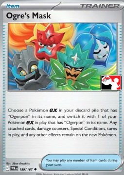 Ogre's Mask Play! Pokémon Prize Pack Series Six #159