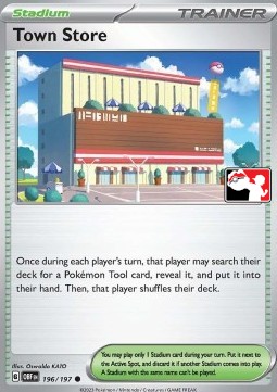 Town Store Play! Pokémon Prize Pack Series Six #196