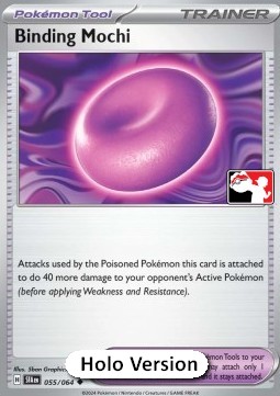 Binding Mochi Play! Pokémon Prize Pack Series Six #055