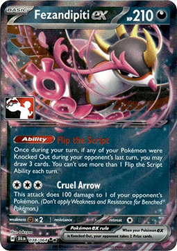 Fezandipiti ex Play! Pokémon Prize Pack Series Seven #038