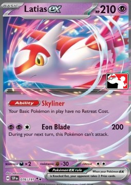 Latias ex Play! Pokémon Prize Pack Series Seven #076