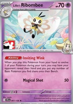 Lillie's Ribombee - Play! Pokémon Prize Pack Series Seven #067