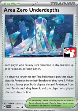 Area Zero Underdepths - Play! Pokémon Prize Pack Series Seven #131