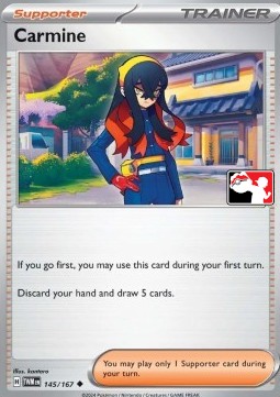 Carmine Play! Pokémon Prize Pack Series Seven #145