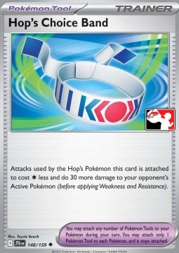 Hop's Choice Band Play! Pokémon Prize Pack Series Seven #148