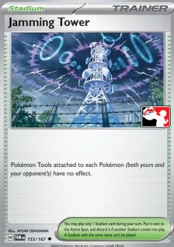 Jamming Tower Play! Pokémon Prize Pack Series Seven #153