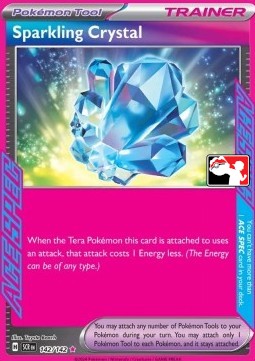 Sparkling Crystal Play! Pokémon Prize Pack Series Seven #142
