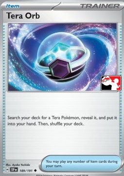 Tera Orb Play! Pokémon Prize Pack Series Seven #189