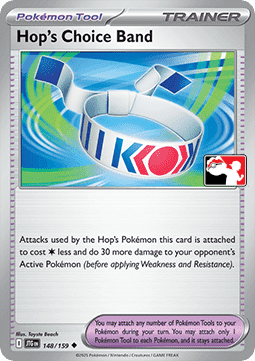 Hop's Choice Band Play! Pokémon Prize Pack Series Eight #148