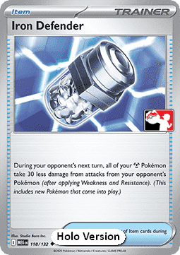 Iron Defender Play! Pokémon Prize Pack Series Eight #118