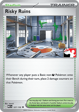 Risky Ruins Play! Pokémon Prize Pack Series Eight #127
