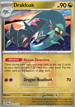 Drakloak Promos #129