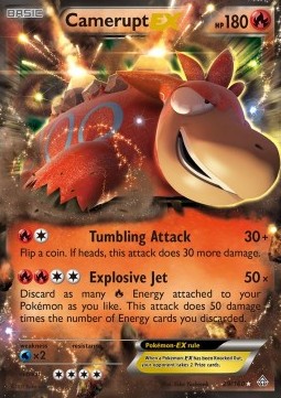 Camerupt EX Primal Clash #29/160