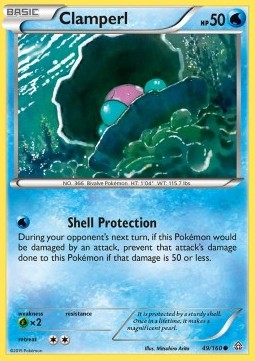 Clamperl Primal Clash #49/160
