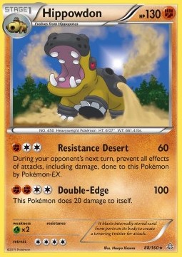 Hippowdon Primal Clash #88/160