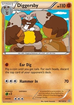 Diggersby Primal Clash #90/160