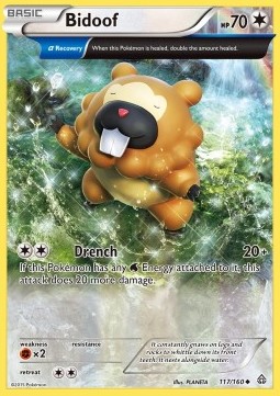 Bidoof Primal Clash #117/160