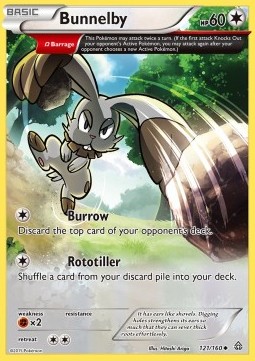 Bunnelby Primal Clash #121/160