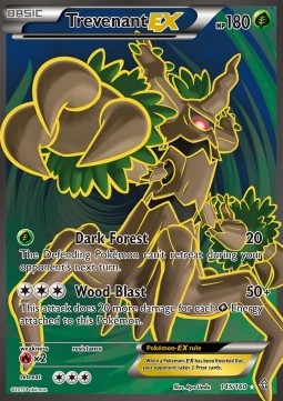 Trevenant EX Primal Clash #145/160